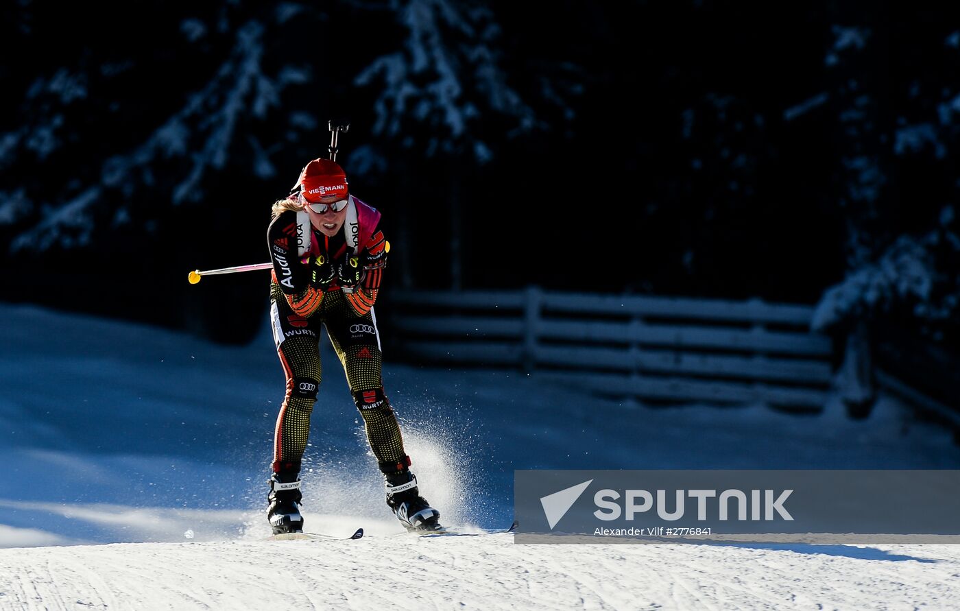 Biathlon World Cup. Sixth stage. Women's sprint