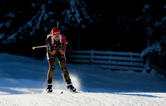 Biathlon World Cup. Sixth stage. Women's sprint