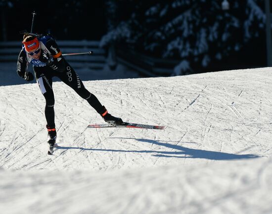 Biathlon World Cup. Sixth stage. Women's sprint