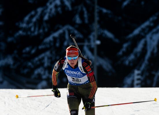 Biathlon World Cup. Sixth stage. Women's sprint