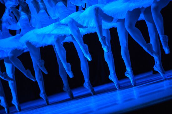 Final rehearsal of La Bayadère at State Kremlin Palace