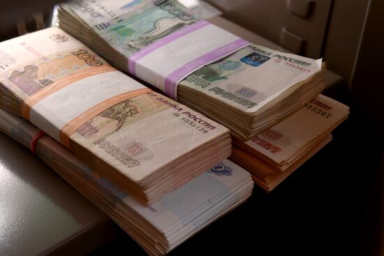 Russian banknotes