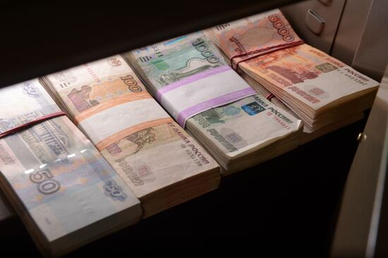 Russian banknotes