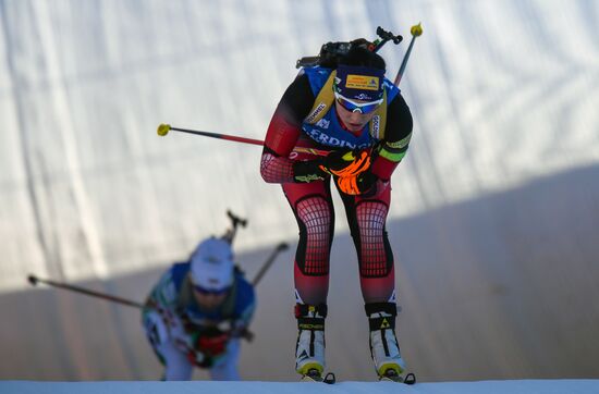 Biathlon World Cup. Sixth stage. Women's sprint