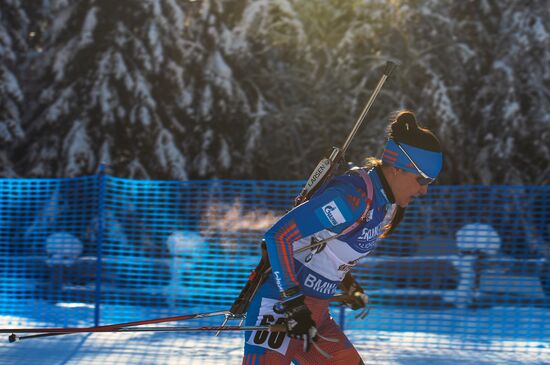 Biathlon World Cup. Sixth stage. Women's sprint