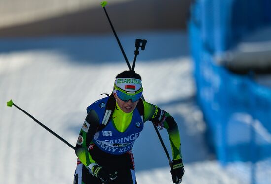 Biathlon World Cup. Sixth stage. Women's sprint