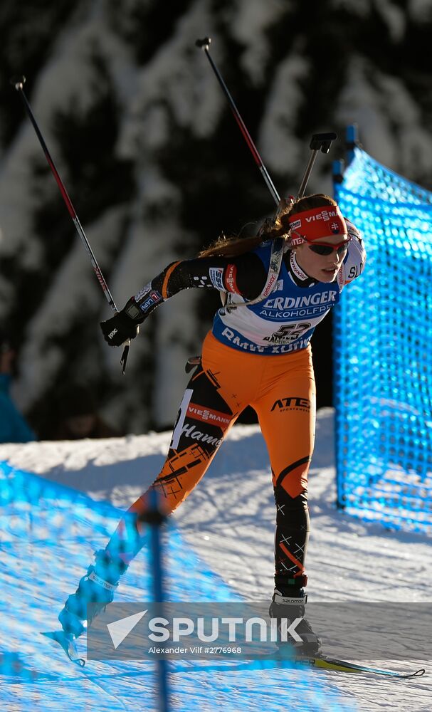 Biathlon World Cup. Sixth stage. Women's sprint
