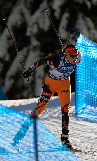 Biathlon World Cup. Sixth stage. Women's sprint