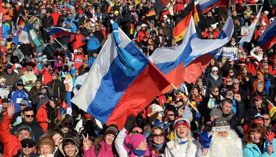 Biathlon World Cup. Sixth stage. Women's sprint