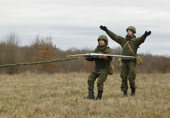 Exercise of the Southern Military District special mission brigade