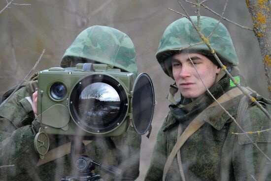 Exercise of the Southern Military District special mission brigade