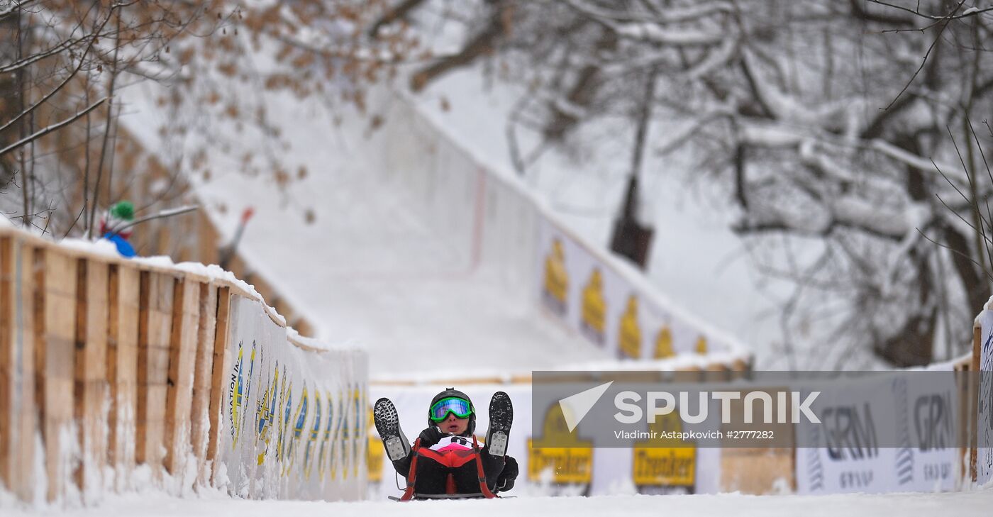 Naturbahn World Cup. Stage Four. Training sessions