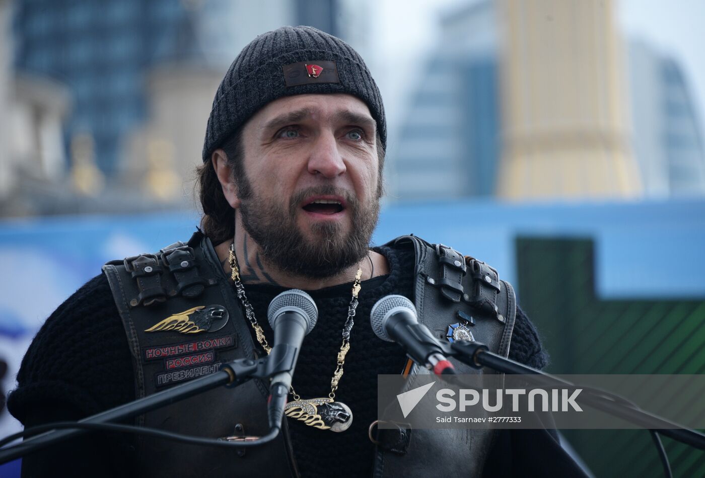 Rally in support of Ramzan Kadyrov in Grozny