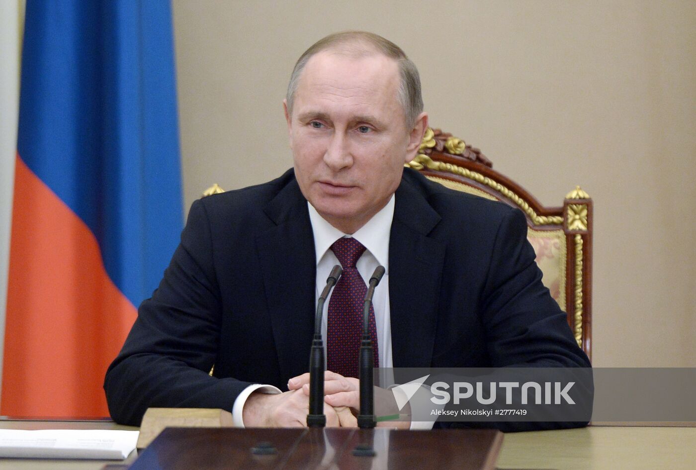 President Putin chairs meeting of Russia's Security Council