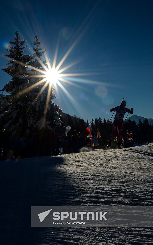 IBU World Cup Biathlon 6. Men's sprint