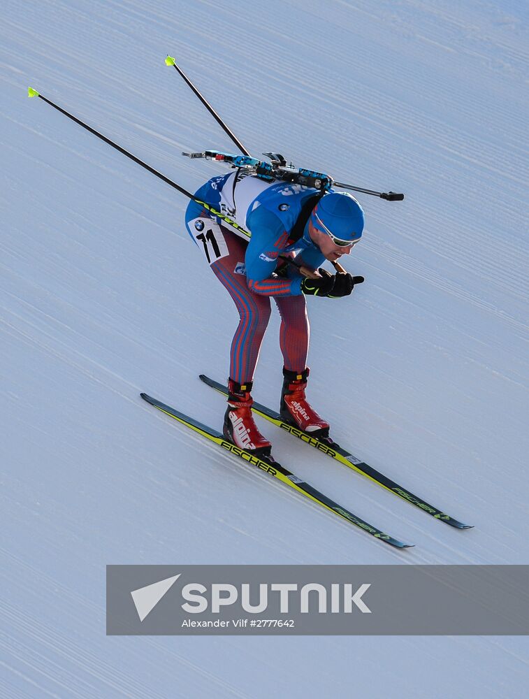 IBU World Cup Biathlon 6. Men's sprint