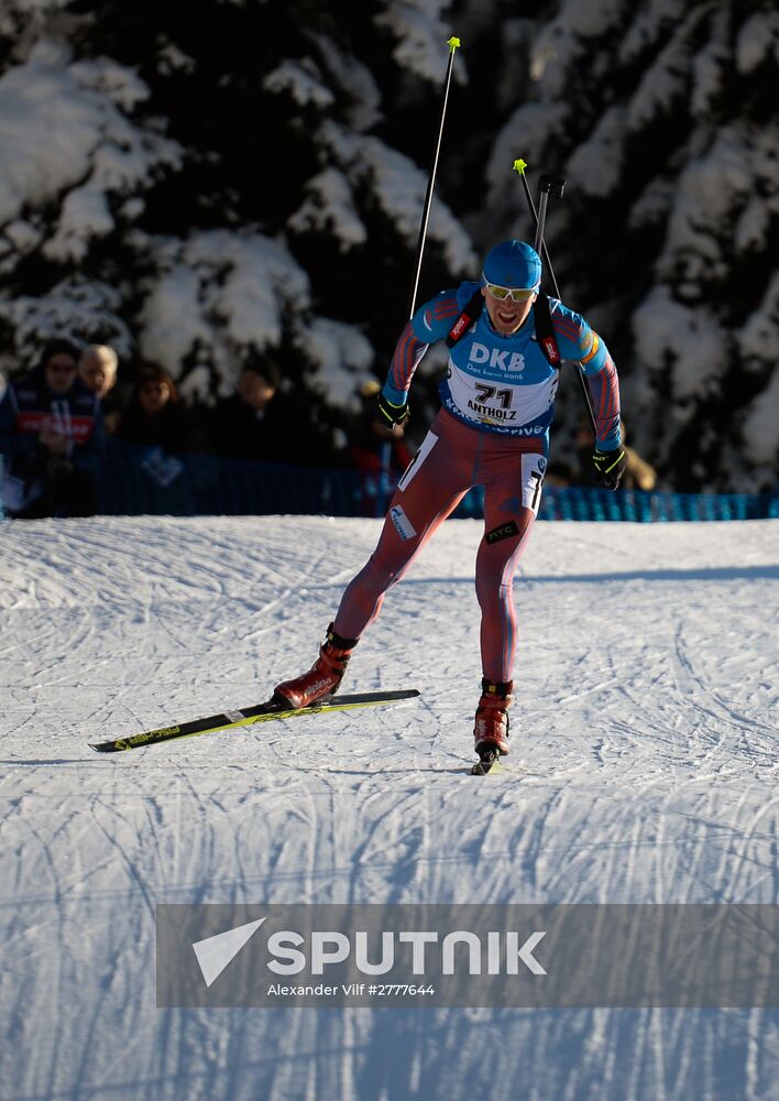 IBU World Cup Biathlon 6. Men's sprint