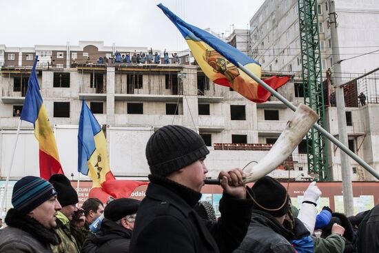 Protest rallies in Chisinau