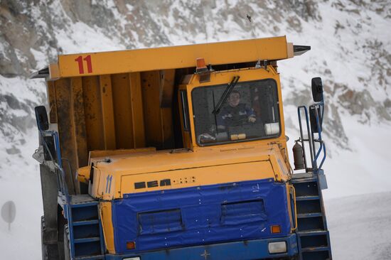 Copper ore produced at Safyanovskaya Med, JSC's deposit in Sverdlovsk Region