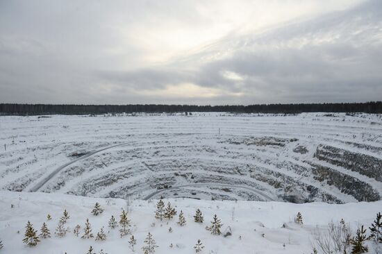 Copper ore produced at Safyanovskaya Med, JSC's deposit in Sverdlovsk Region