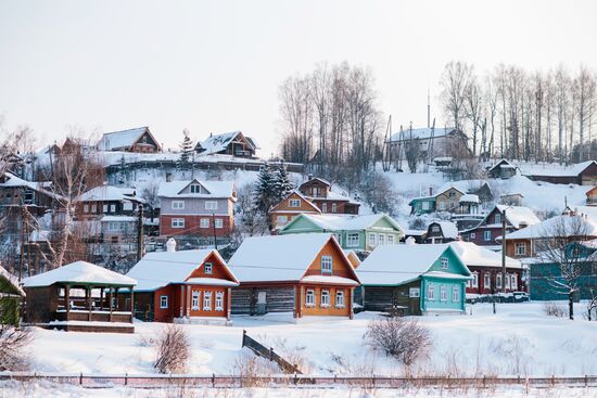Russia's cities. Plyos