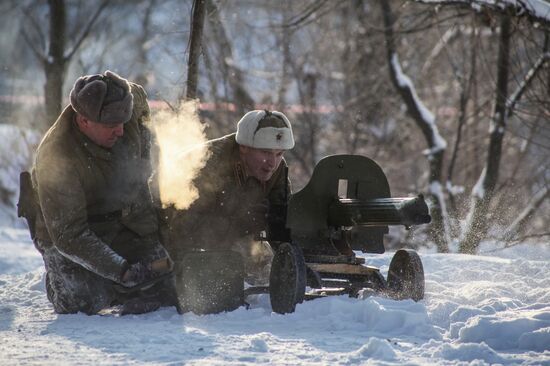Reenactment of battles for Voronezh