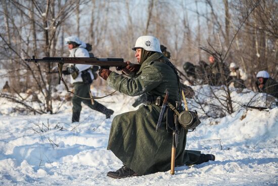 Reenactment of battles for Voronezh
