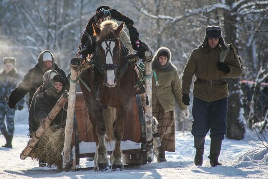 Reenactment of battles for Voronezh