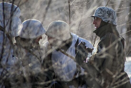 Reenactment of battles for Voronezh