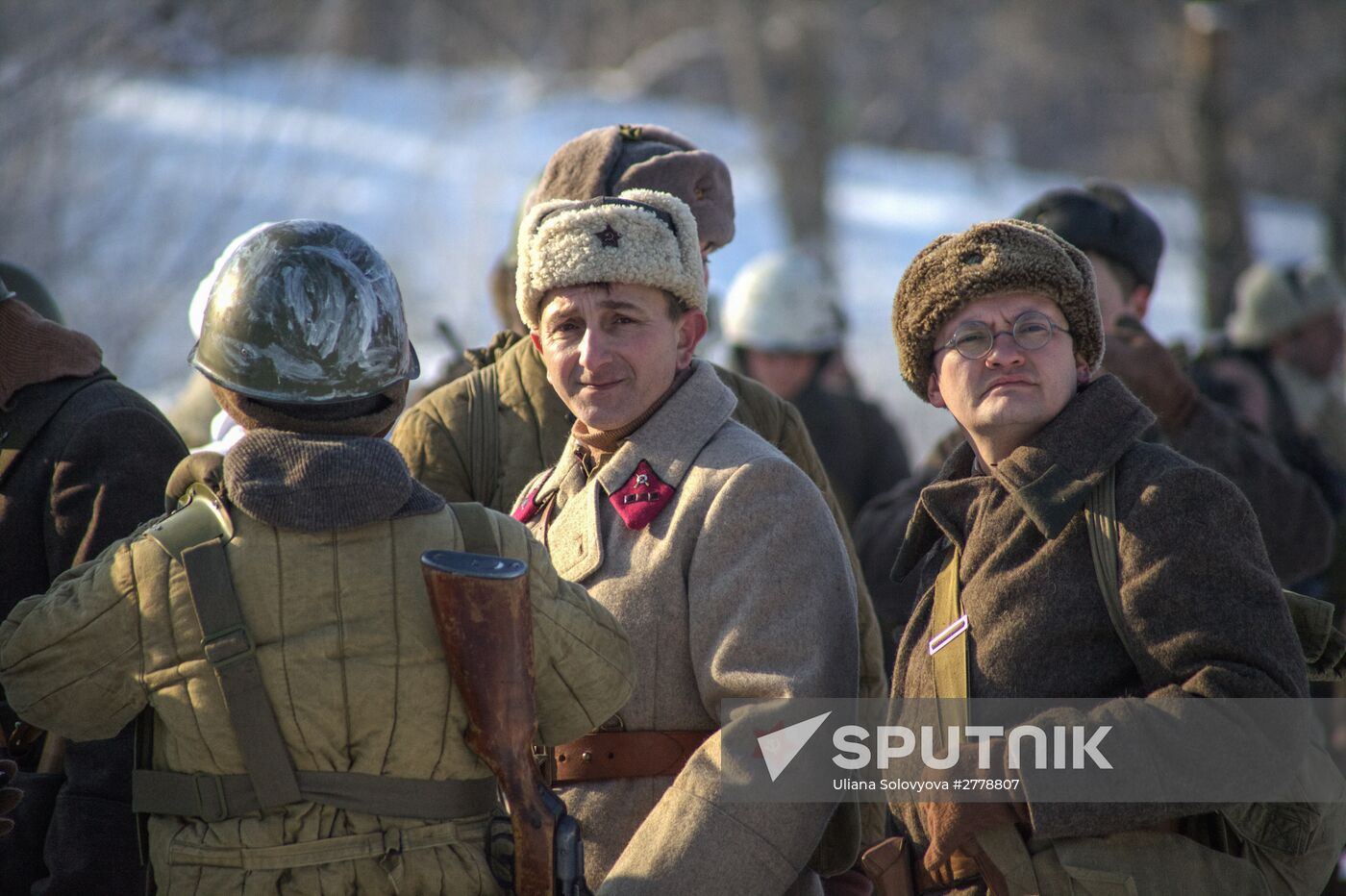 Reenactment of battles for Voronezh