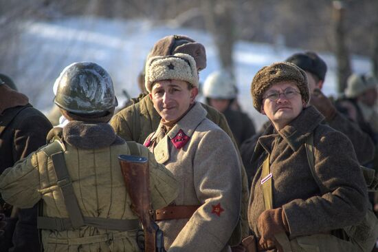 Reenactment of battles for Voronezh