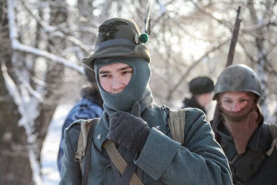 Reenactment of battles for Voronezh
