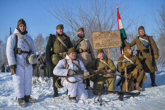 Reenactment of battles for Voronezh