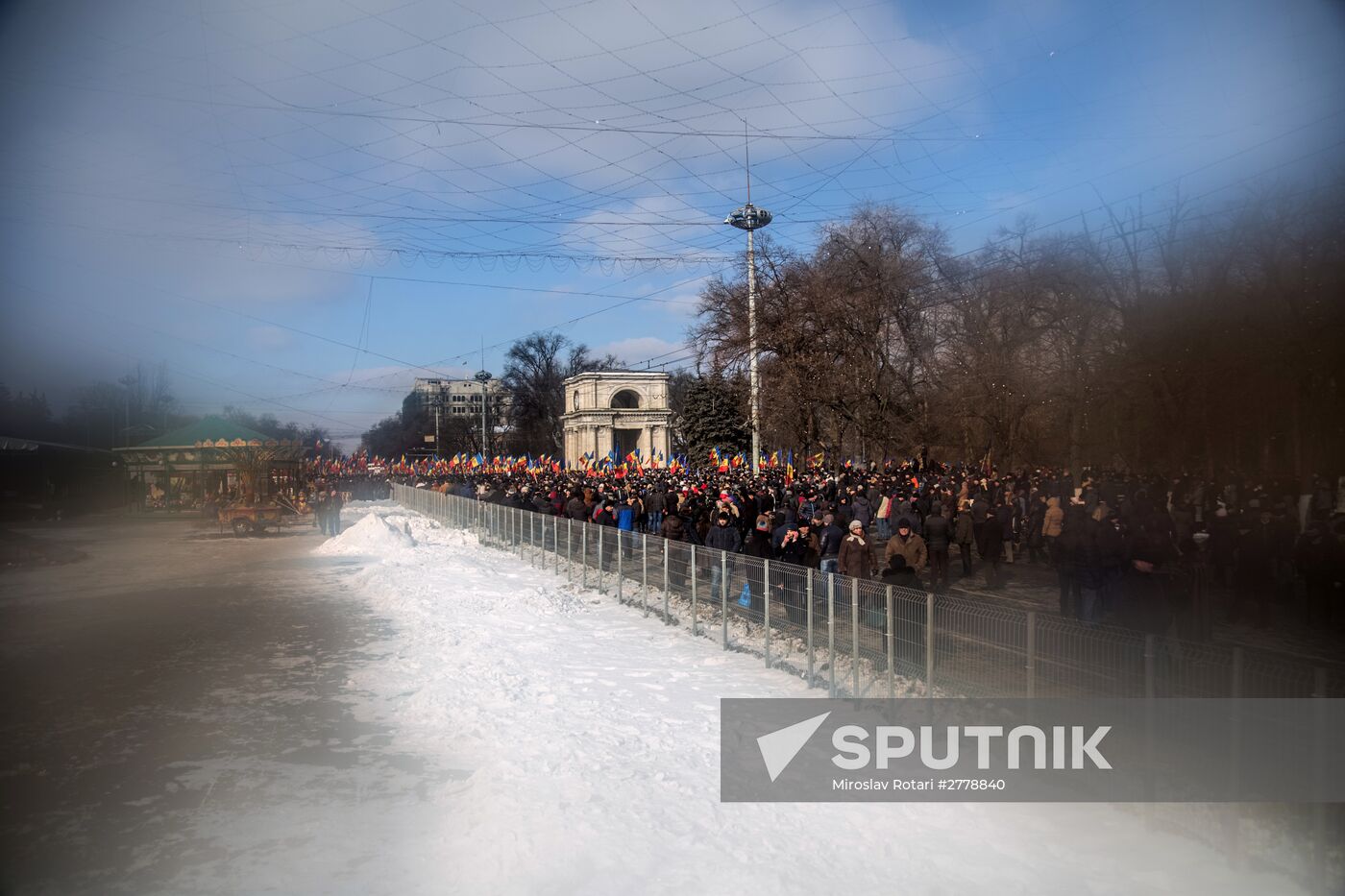 Protest rallies in Moldova