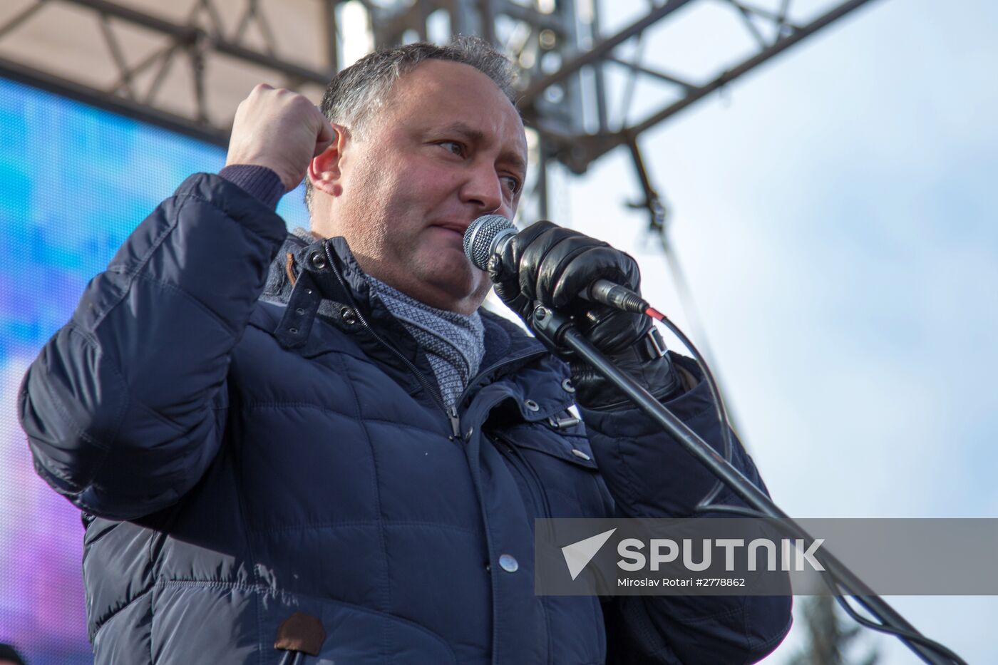 Protest rallies in Moldova