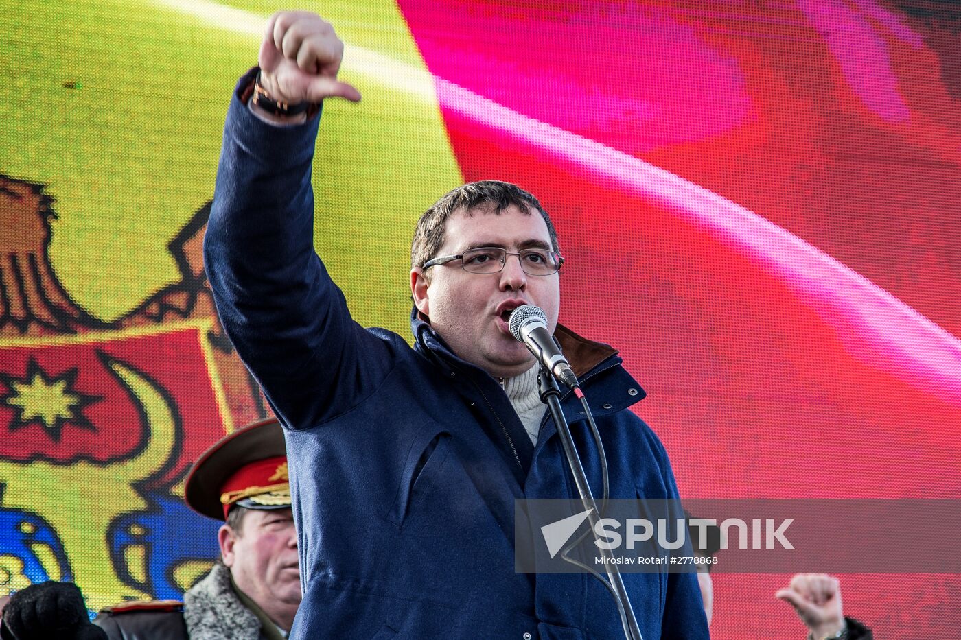 Protest rallies in Moldova
