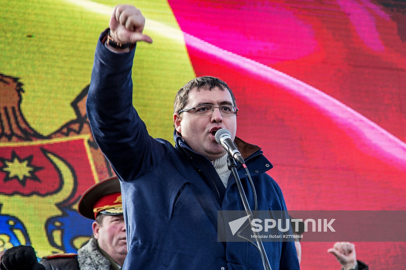 Protest rallies in Moldova