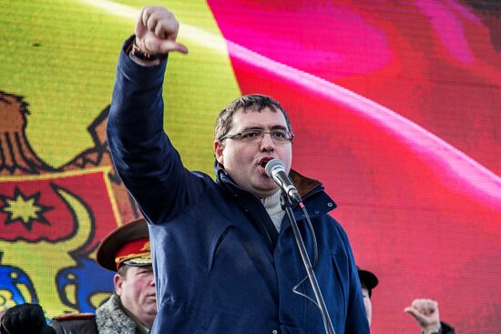 Protest rallies in Moldova