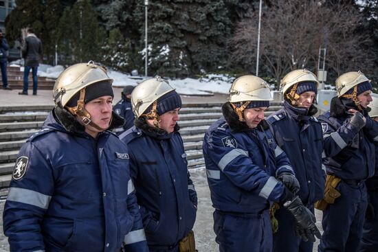Protest rallies in Moldova