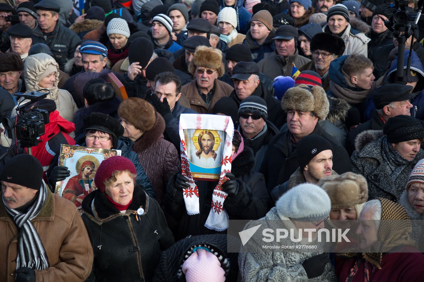 Protest rallies in Moldova