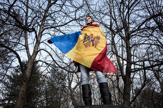 Protest rallies in Moldova