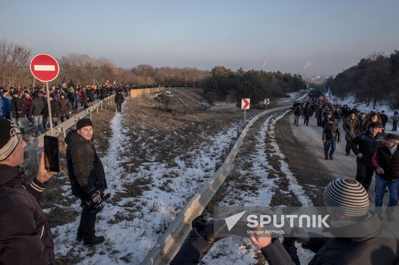 Protest rallies in Moldova