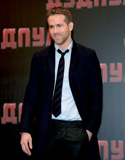 Press conference and photo call of Deadpool's Ryan Reynolds