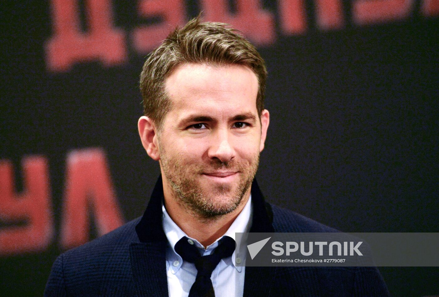 News conference and photocall with Deadpool star Ryan Reynolds