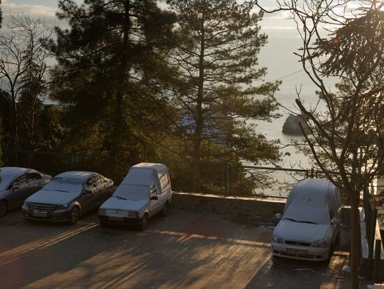 Winter in Crimea
