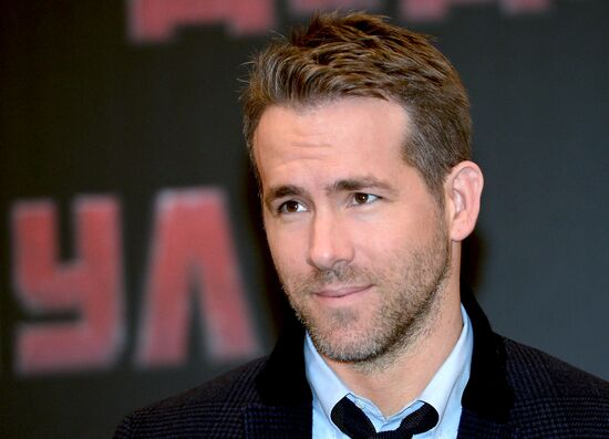 News conference and photocall with Deadpool star Ryan Reynolds