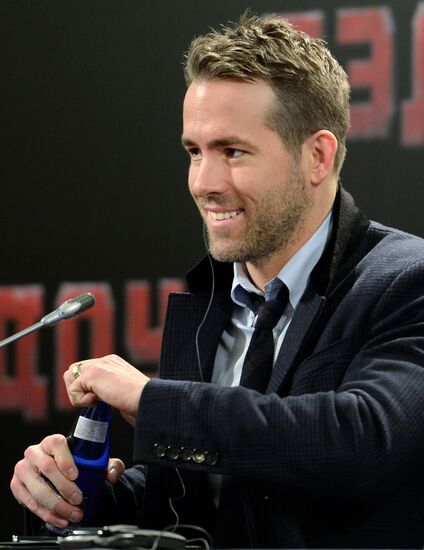 News conference and photocall with Deadpool star Ryan Reynolds