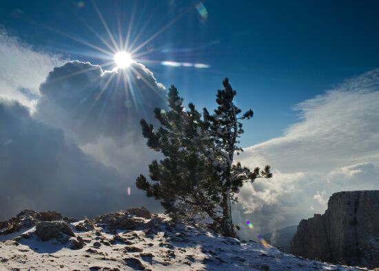 Winter in Crimea