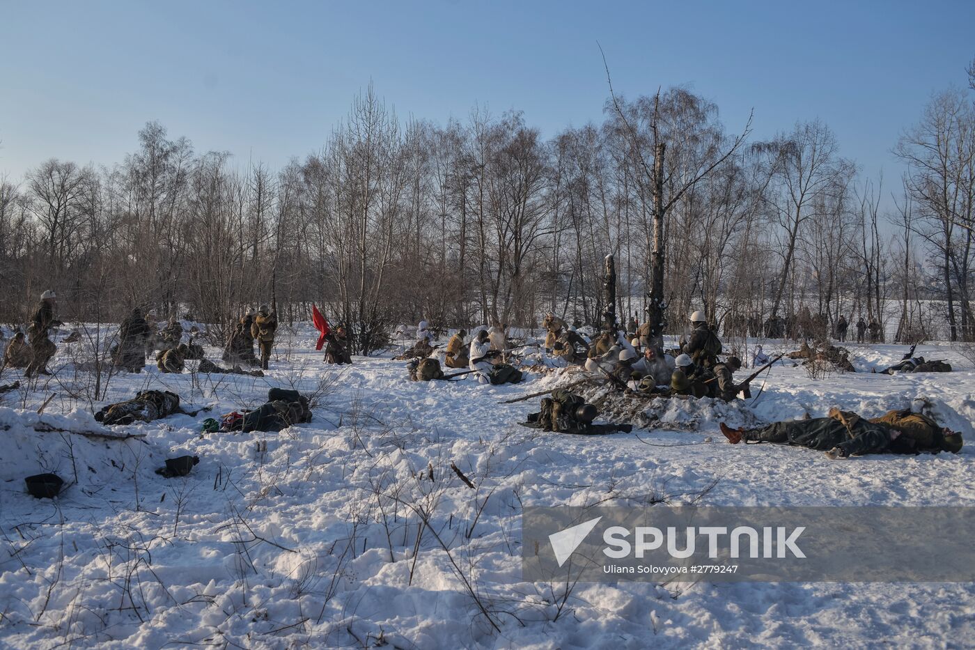 Reenactment of battles for Voronezh