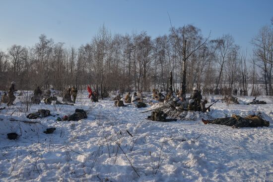Reenactment of battles for Voronezh